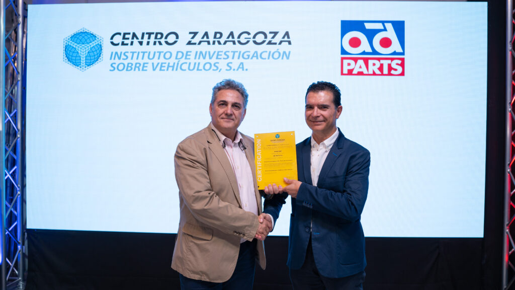 Adsalas - Dynacoat recibe la certificación de calidad de Centro Zaragoza